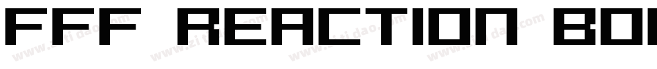 FFF Reaction Bold Condensed字体转换